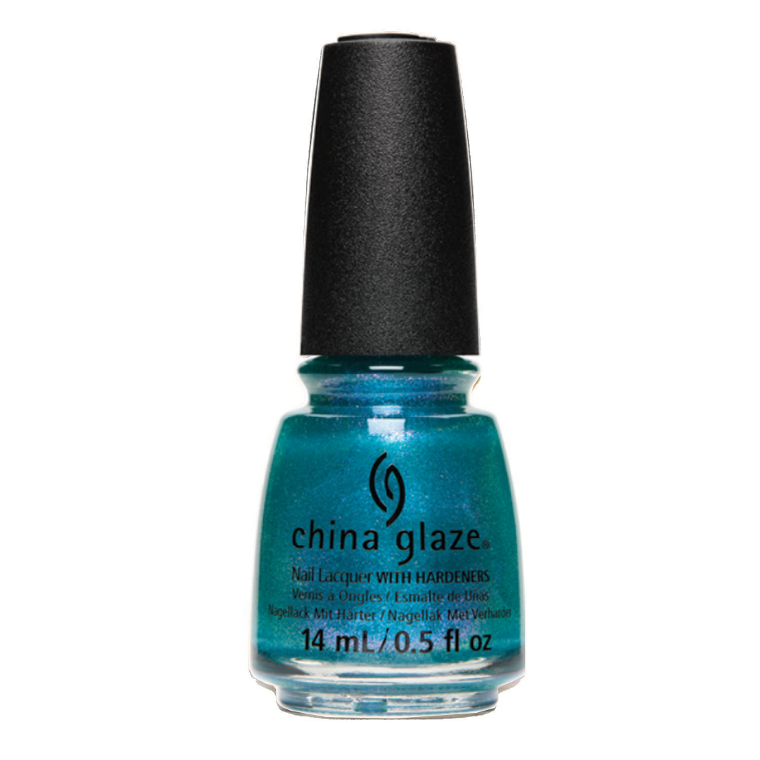 China Glaze Nail Polish Secret Rendez-Blue 0.5 oz #85186