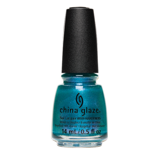 China Glaze Nail Polish Secret Rendez-Blue 0.5 oz #85186