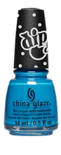 Load image into Gallery viewer, China Glaze Nail Lacquer Blue Raspberry Ice 0.5oz #85214
