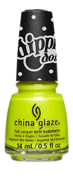 China Glaze Nail Lacquer Lemon Ice 0.5oz #85212 ds