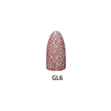 Load image into Gallery viewer, Chisel Acrylic &amp; Dipping Powder 2 oz Glitter Collection GL06