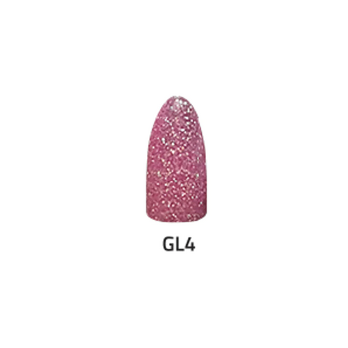 Chisel Acrylic & Dipping Powder 2 oz Glitter Collection GL04