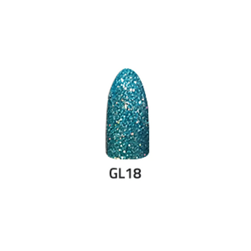 Chisel Acrylic & Dipping Powder 2 oz Glitter Collection GL18