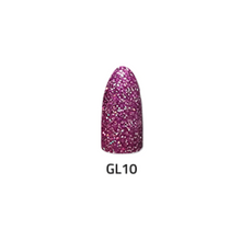 Load image into Gallery viewer, Chisel Acrylic &amp; Dipping Powder 2 oz Glitter Collection GL10