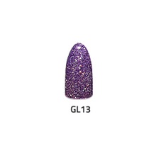 Load image into Gallery viewer, Chisel Acrylic &amp; Dipping Powder 2 oz Glitter Collection GL13