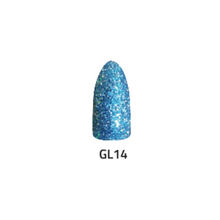 Load image into Gallery viewer, Chisel Acrylic &amp; Dipping Powder 2 oz Glitter Collection GL14