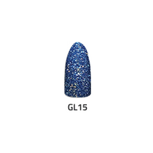 Load image into Gallery viewer, Chisel Acrylic &amp; Dipping Powder 2 oz Glitter Collection GL15