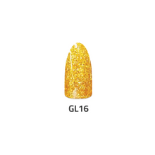 Load image into Gallery viewer, Chisel Acrylic &amp; Dipping Powder 2 oz Glitter Collection GL16