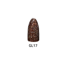 Load image into Gallery viewer, Chisel Acrylic &amp; Dipping Powder 2 oz Glitter Collection GL17