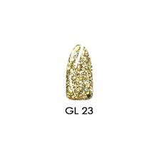Load image into Gallery viewer, Chisel Acrylic &amp; Dipping Powder 2 oz Glitter Collection GL23