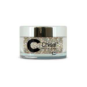 Chisel Acrylic & Dipping Powder 2 oz Glitter Collection GL26