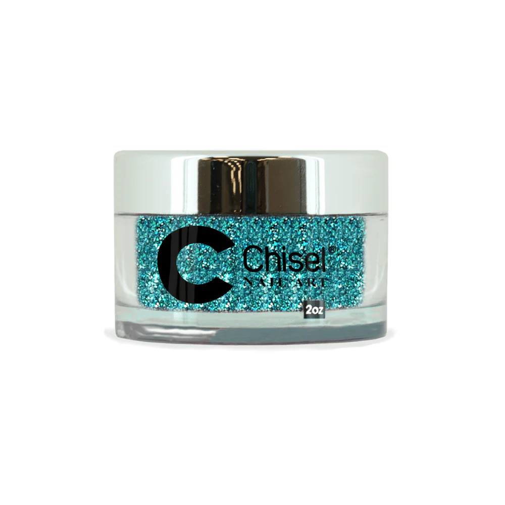 Chisel Acrylic & Dipping Powder 2 oz Glitter Collection GL28