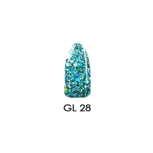 Load image into Gallery viewer, Chisel Acrylic &amp; Dipping Powder 2 oz Glitter Collection GL28