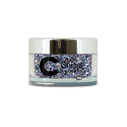 Chisel Acrylic & Dipping Powder 2 oz Glitter Collection GL29