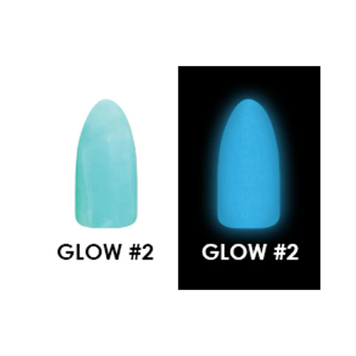Chisel Acrylic & Dipping Powder 2 oz Glow In The Dark Collection 02