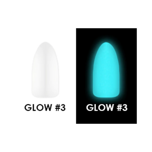 Chisel Acrylic & Dipping Powder 2 oz Glow In The Dark Collection 03