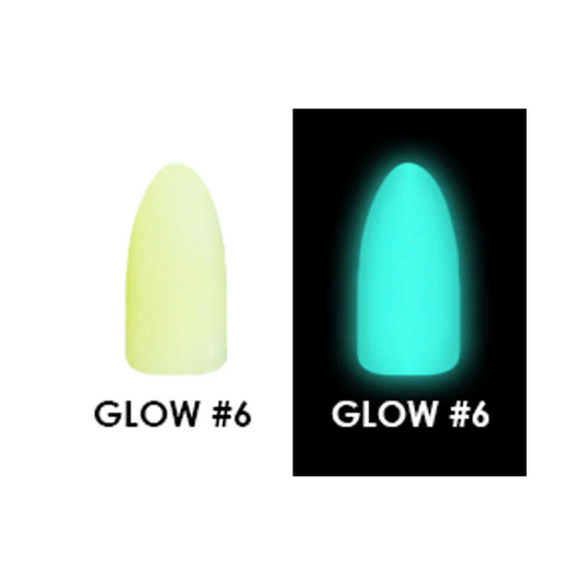 Chisel Acrylic & Dipping Powder 2 oz Glow In The Dark Collection 06