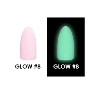 Chisel Acrylic & Dipping Powder 2 oz Glow In The Dark Collection 08