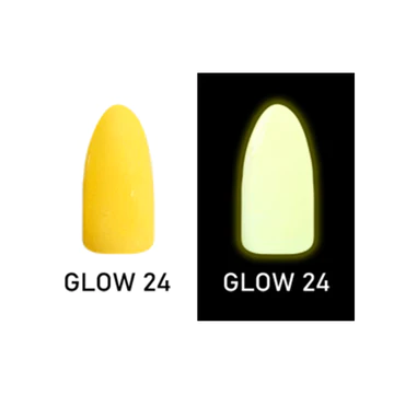 Chisel Acrylic & Dipping Powder 2 oz Glow In The Dark Collection 24