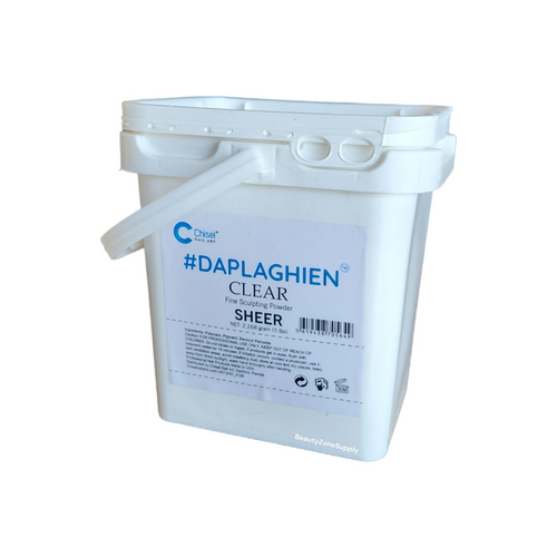 Chisel Acrylic Powder Daplaghien 5 lbs Refill Clear