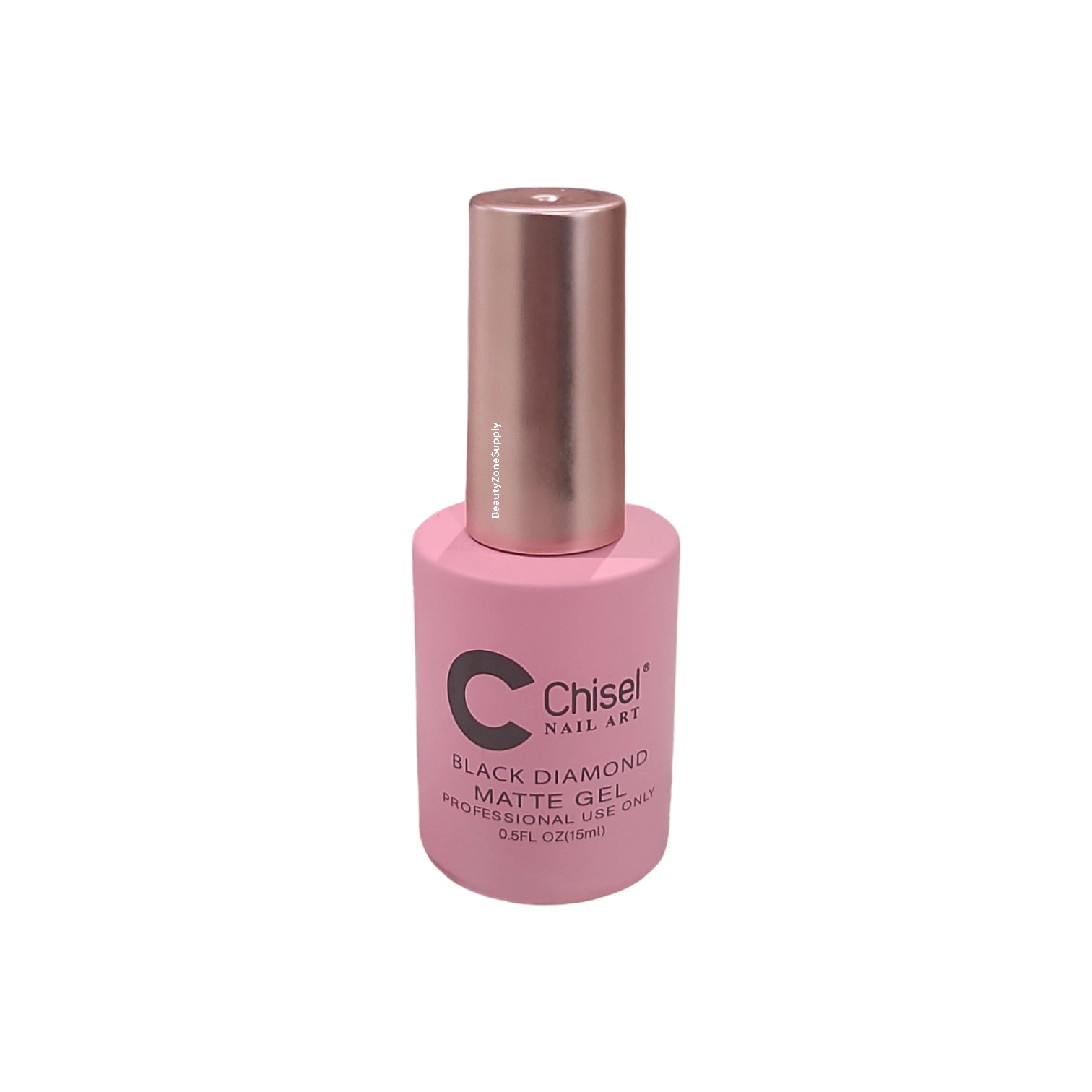Chisel Nail Art Black Diamond Matte Top Gel 0.5 Fl Oz β Beauty Zone ...