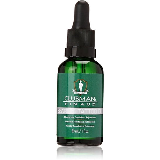 Clubman Beard and Tattoo Oil  1 oz #28003