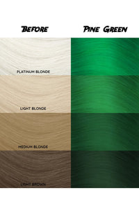 Crazy Color Semi Permanent Hair Dye Color 046 Pine Green 150ML 5.07 oz