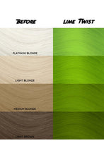 Load image into Gallery viewer, Crazy Color Semi Permanent Hair Dye Color 068 Lime Twist 150ML 5.07 oz