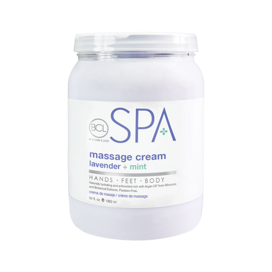 BCL SPA Massage Cream Lavender + Mint 64oz-Beauty Zone Nail Supply