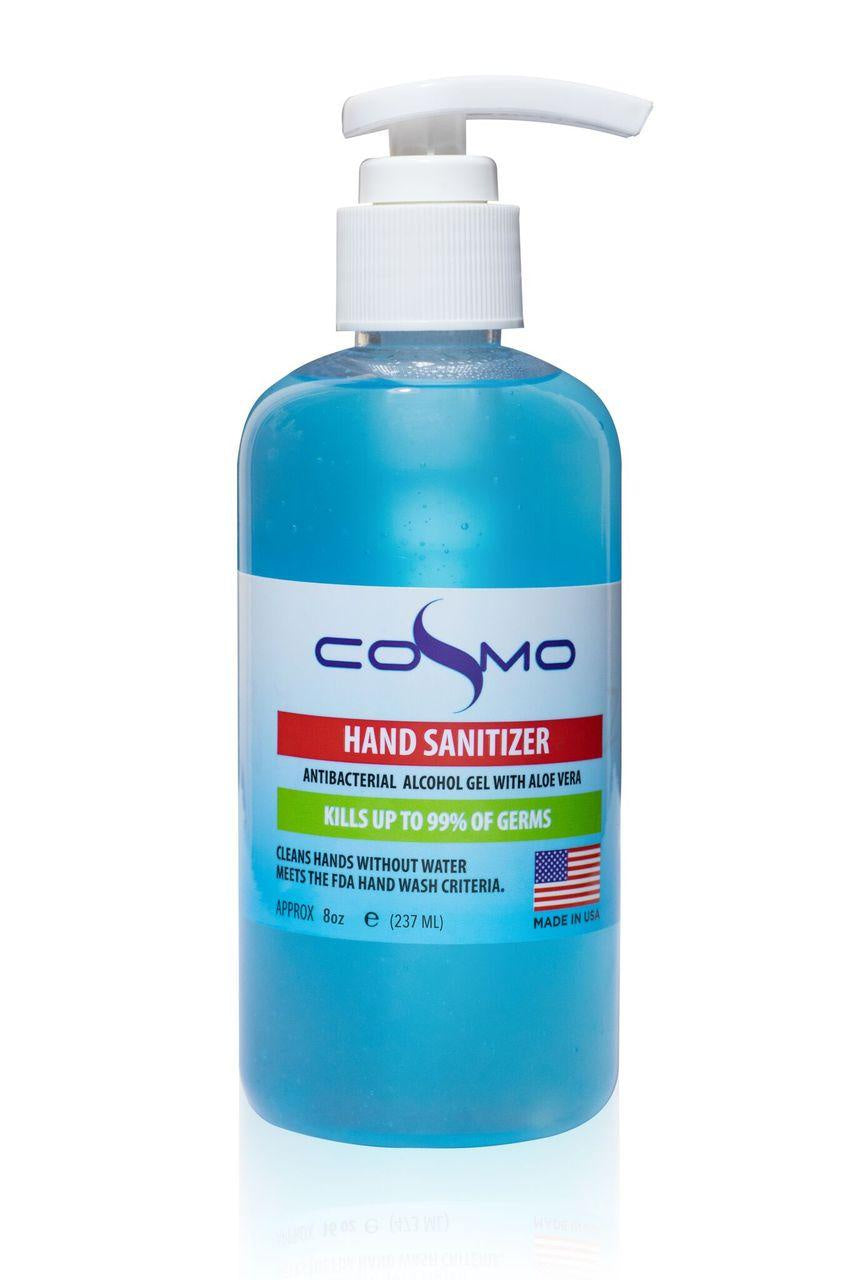 Cosmo Hand Sanitizer Kill up to 99.9 of Germ 8 oz-Beauty Zone Nail Supply