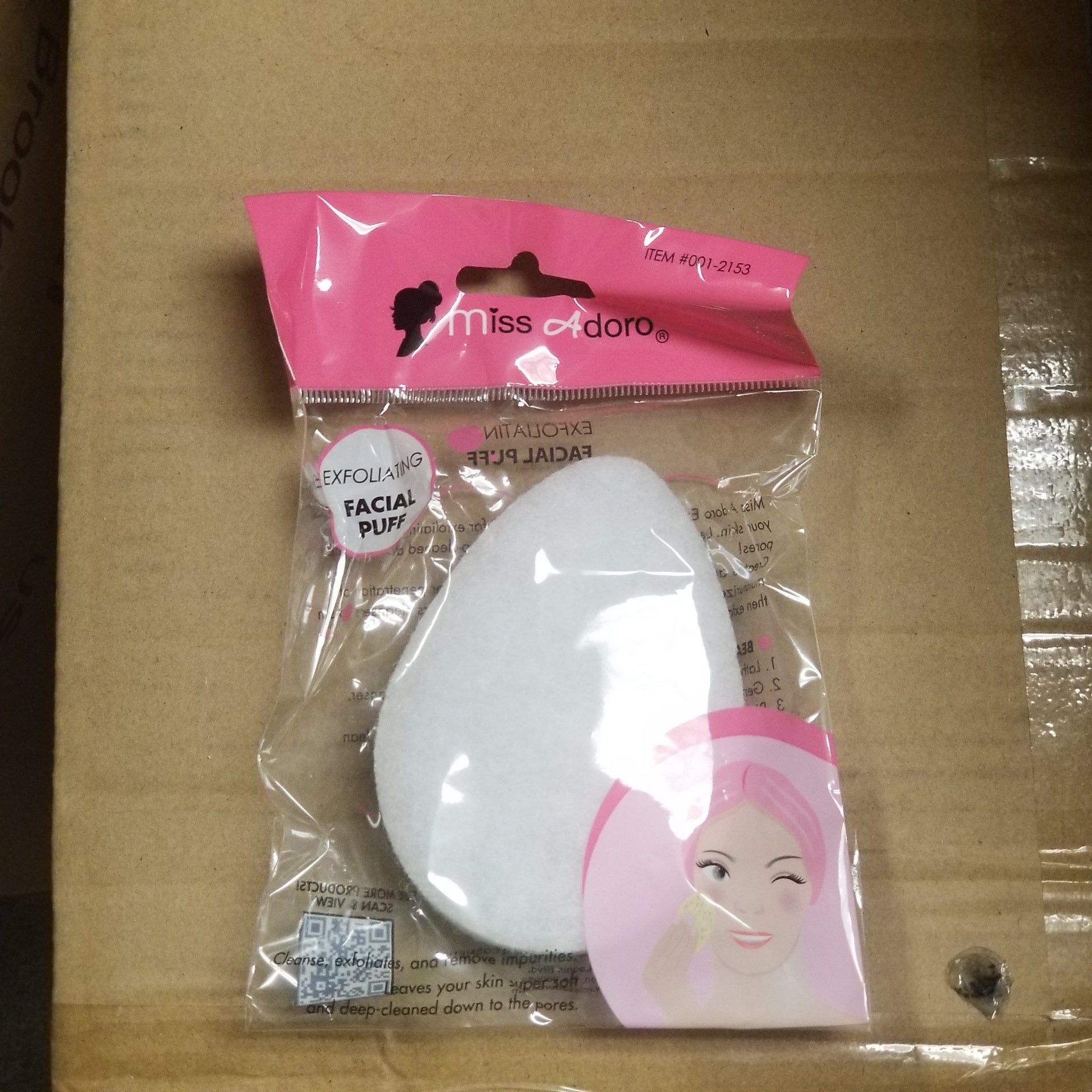 EXFOLIATING FACIAL PUFF #-Beauty Zone Nail Supply