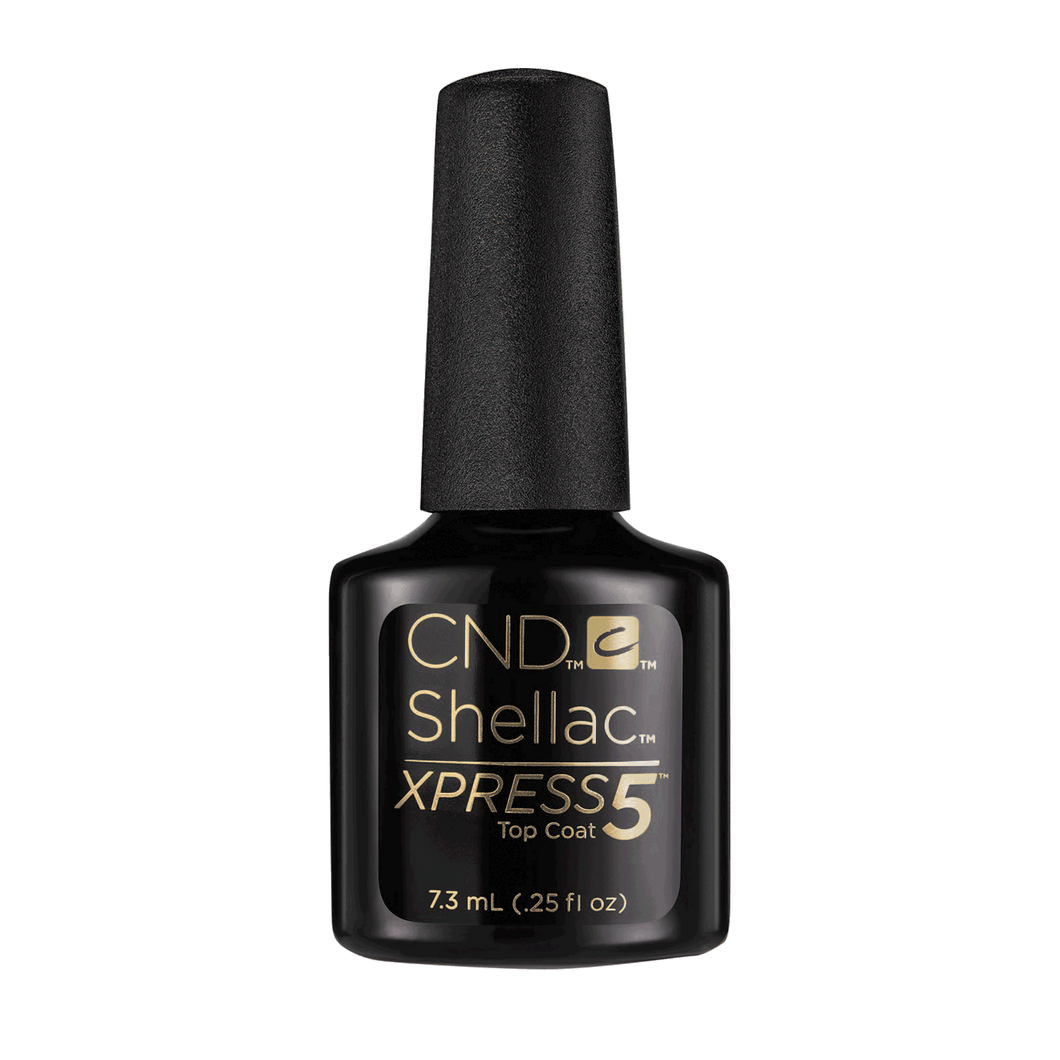 Cnd Shellac Xpress5® Top Coat 0.25 Oz #90928-Beauty Zone Nail Supply