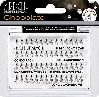 Ardell Chocolate Knot-Free Individuals Combo Pack-Beauty Zone Nail Supply