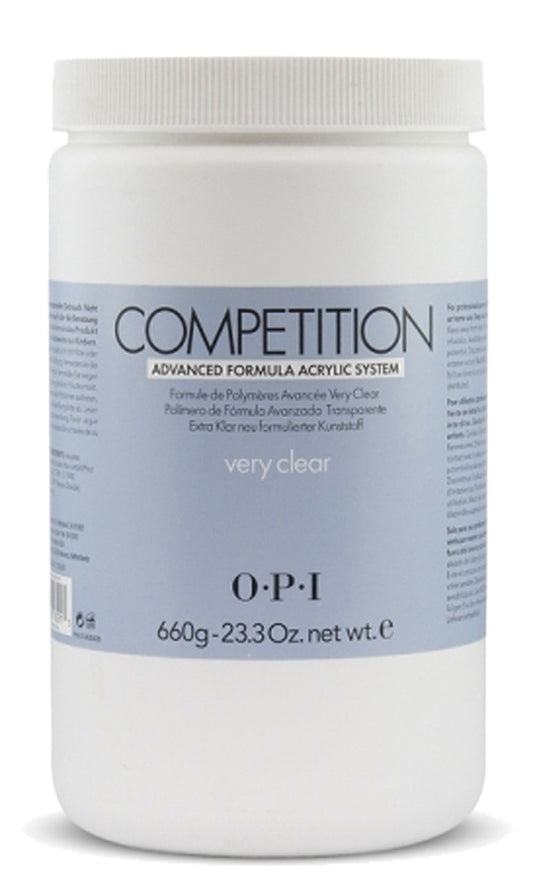 OPI COMPETITION POWDER VERY CLEAR-Beauty Zone Nail Supply