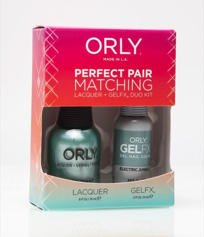 Orly Duo Electric Jungle (Lacquer + Gel) .6oz / .3oz 31221-Beauty Zone Nail Supply