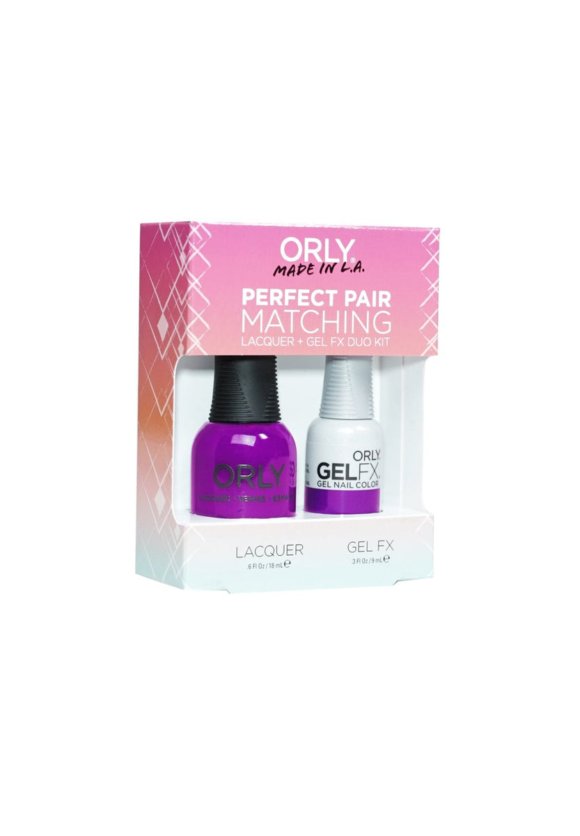 Orly GelFX Duo Purple Crush ( Lacquer + Gel) .6oz / .3oz 31107 Beauty