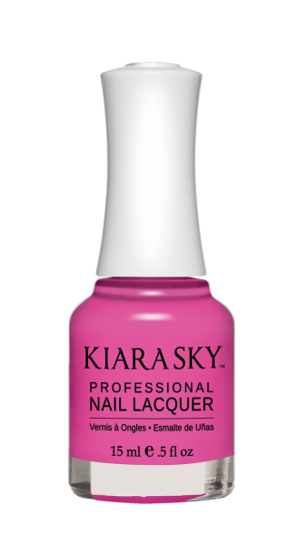 Kiara Sky Lacquer -N541 Pixie Pink-Beauty Zone Nail Supply