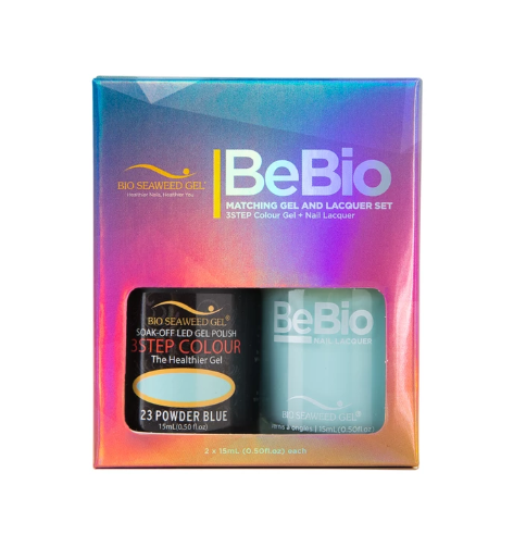 Bio Seaweed Bebio Duo 23 Powder Blue-Beauty Zone Nail Supply
