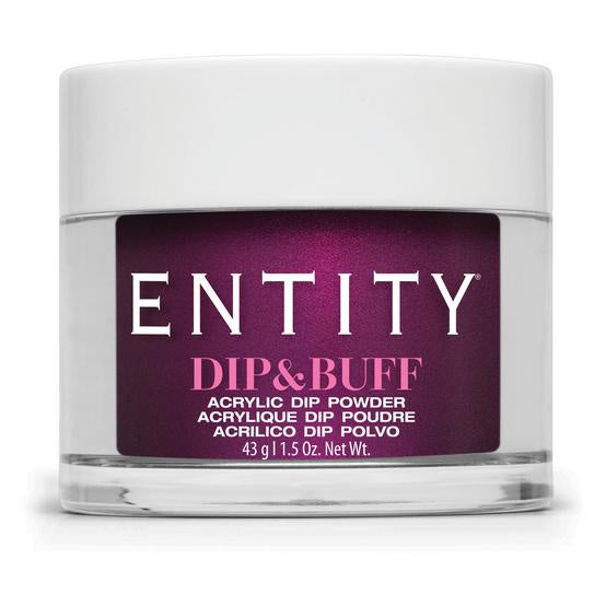 Entity Dip & Buff Mini Skirt Maroon 43 G | 1.5 Oz.#634-Beauty Zone Nail Supply