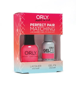 Orly Duo Put The Top Down (Lacquer + Gel) .6oz / .3oz 31183-Beauty Zone Nail Supply