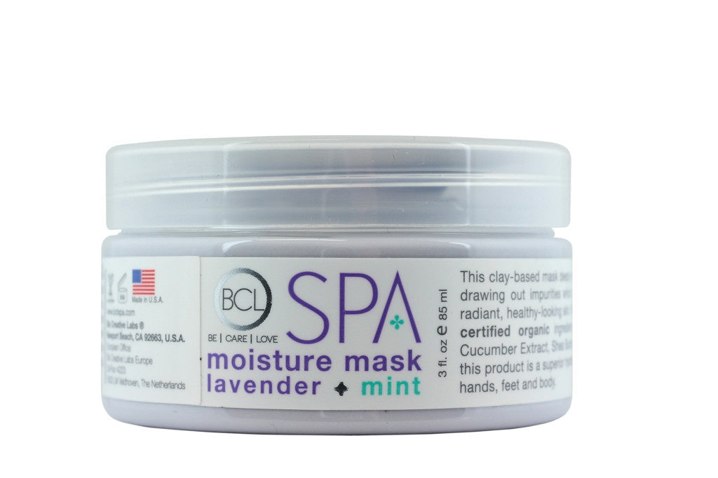 BCL SPA Moisture Mask Lavender + Mint 3oz-Beauty Zone Nail Supply