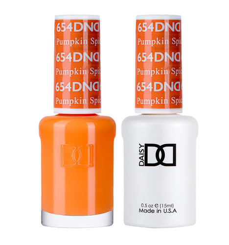 DND Duo Gel & Lacquer Pumpkin Spice #654-Beauty Zone Nail Supply
