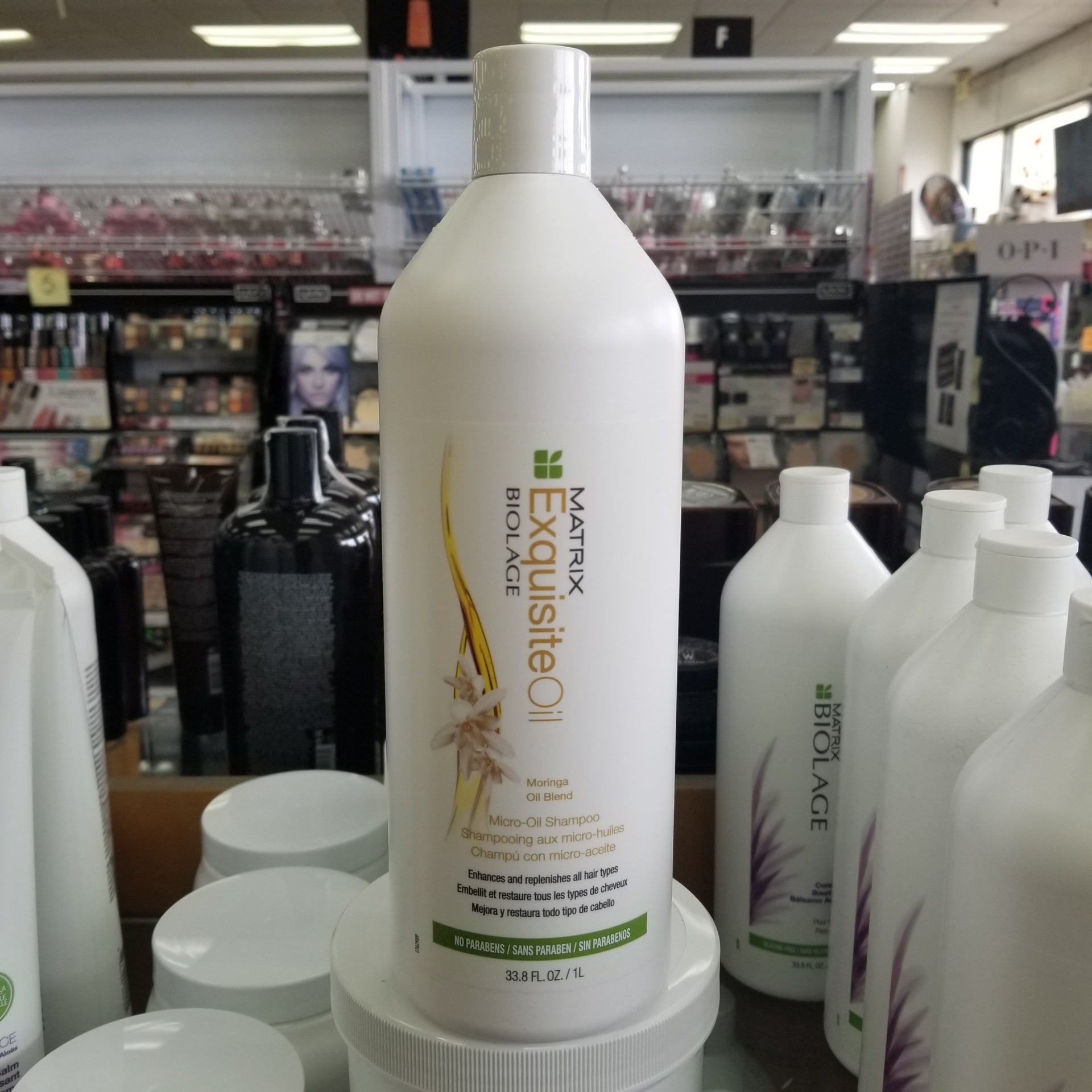 MATRIX BIOLAGE EXQUISITEOIL SHAMPOO 33.8 OZ #4599 - BeautyzoneNailSupply