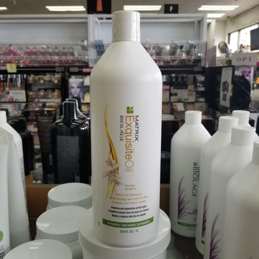 MATRIX BIOLAGE EXQUISITEOIL SHAMPOO 33.8 OZ #4599 - BeautyzoneNailSupply