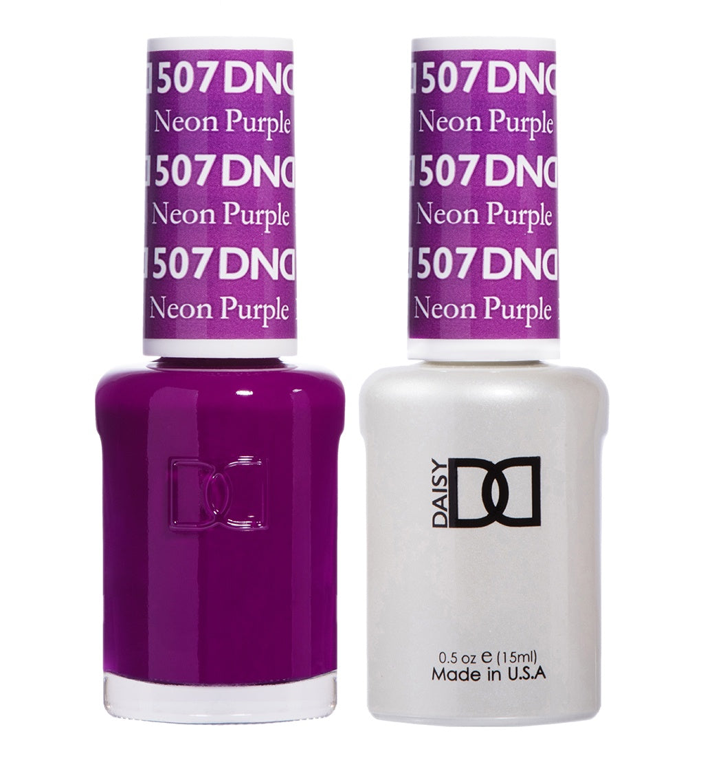 DND Duo Gel & Lacquer Neon Purple #507-Beauty Zone Nail Supply