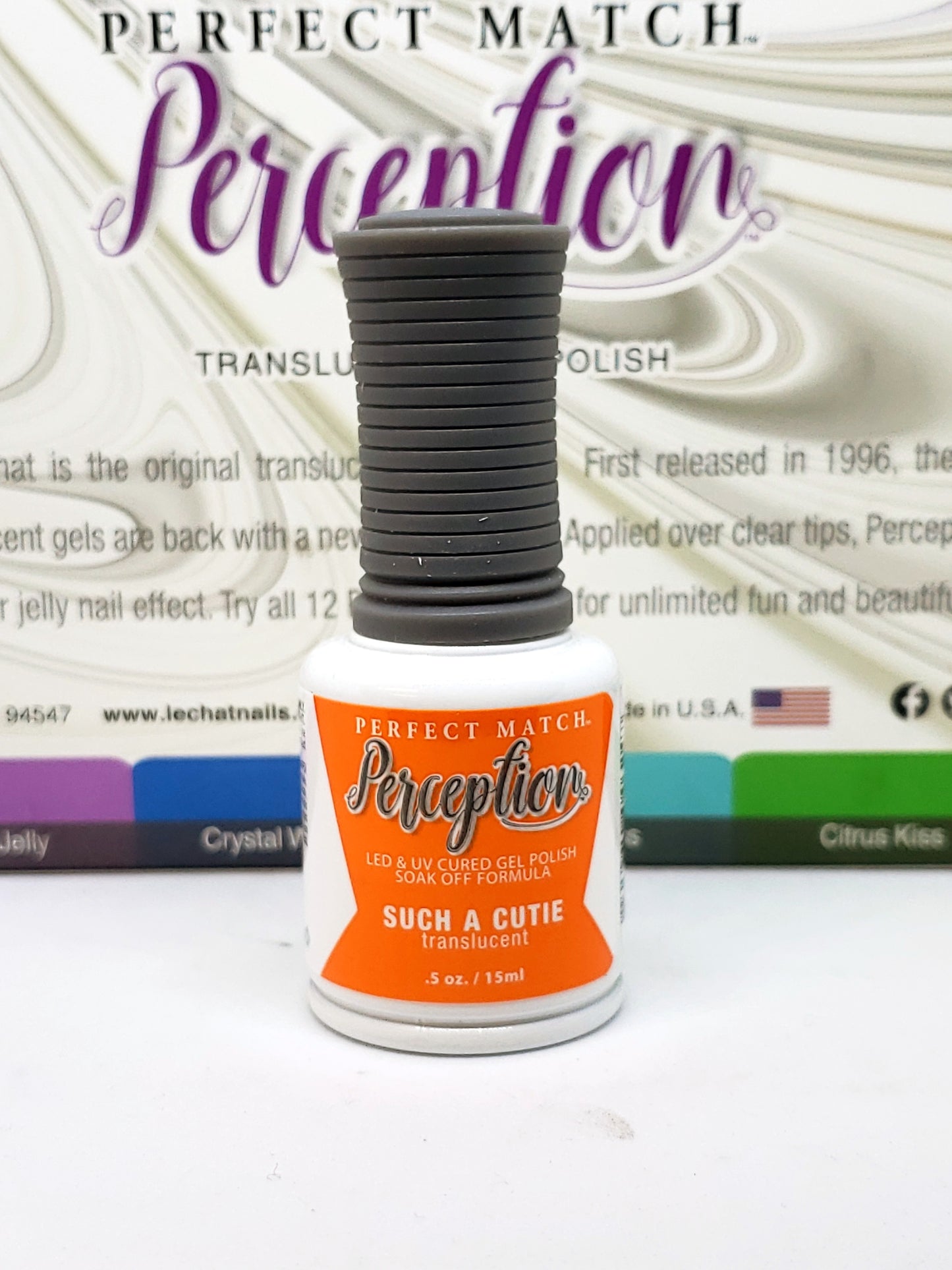 Perfect Match Perception Translucent SUCH A CUTIE .5 oz TGP06-Beauty Zone Nail Supply
