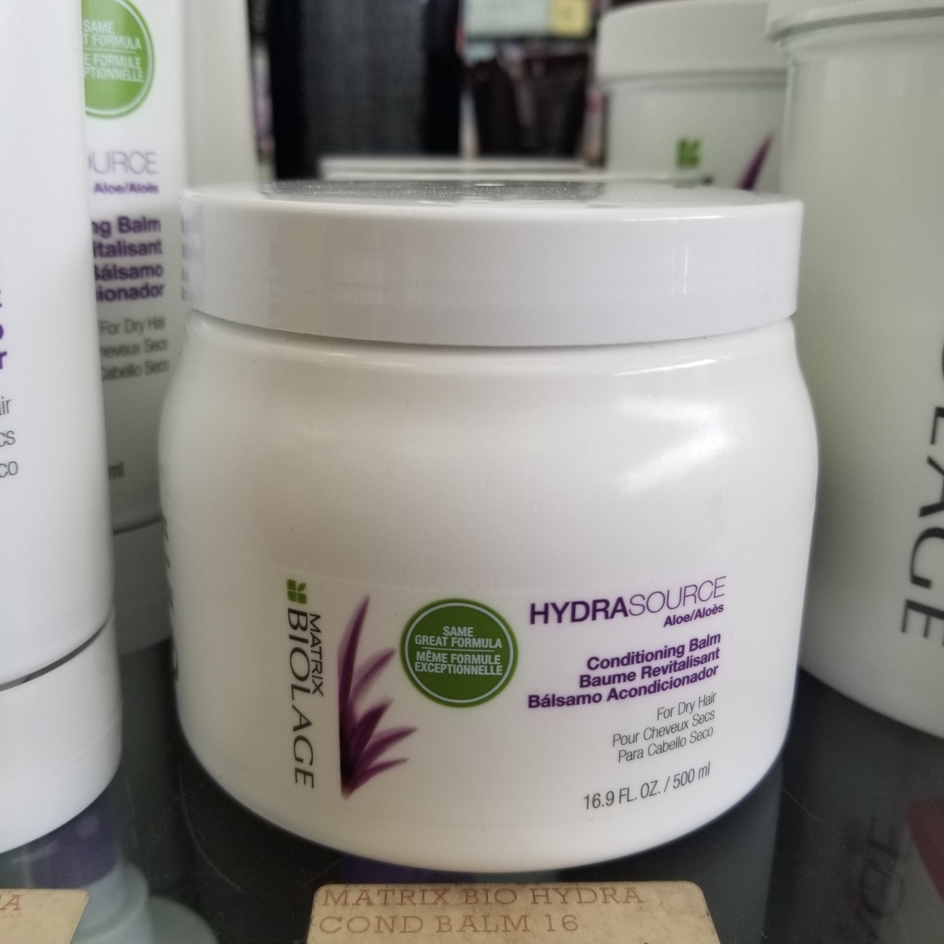 MATRIX BIOLAGE HYDRASOURCE CONDITIONING BALM 16.9 OZ #27241-Beauty Zone Nail Supply