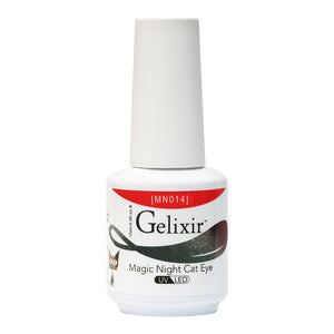 Gelixir Gel Polish Magic Night Cat Eye 0.5 oz MN014-Beauty Zone Nail Supply