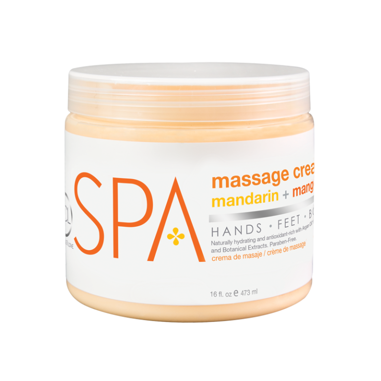 BCL SPA Massage Cream Mandarin + Mango 16oz-Beauty Zone Nail Supply