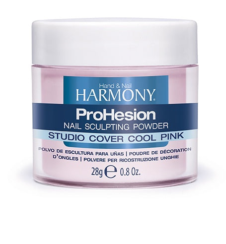 Harmony ProHesion Nail Powder Studio Cover Cool Pink-Beauty Zone Nail Supply